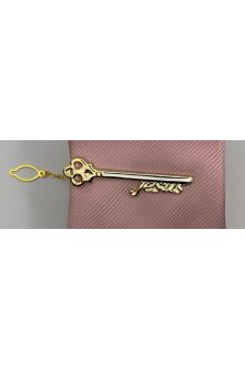 Prendedor de Gravata PREMIUM -Dourado com Preto 7