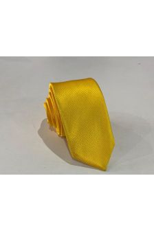 Gravata Semi Slim-Amarelo