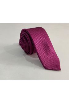 Gravata Semi Slim-Roxo Uva