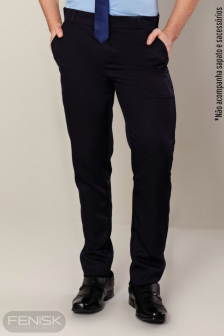 Calça Social Gabardine Preto
