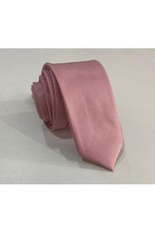 Gravata Semi Slim-Rosa 