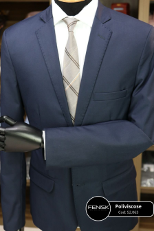 Terno Poliviscose Cinza Claro 52.063
