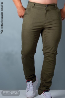 Esporte Fino Brim Verde Musgo