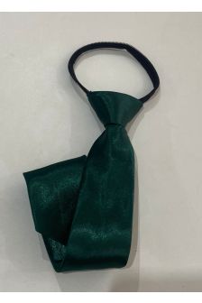 Gravata Infantil-Verde Militar