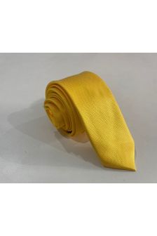 Gravata Semi Slim-Amarelo Claro