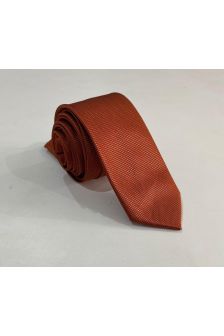 Gravata Semi Slim-Terracota