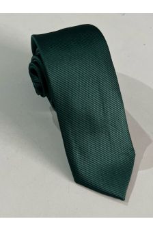 Gravata Semi Slim-Verde Militar