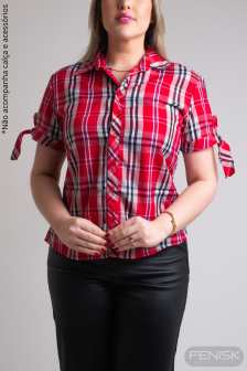 Camisa Xadrez Feminina 996.10