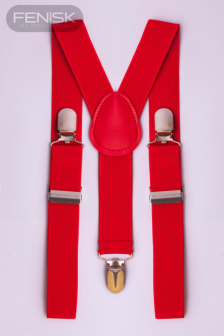 Suspensório Infantil Vermelho