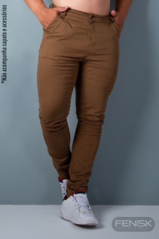 Esporte Fino Brim Marrom
