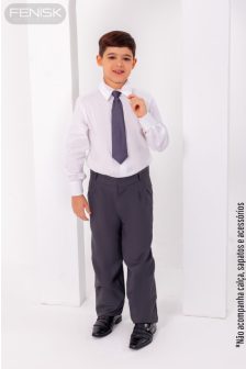 Camisa Manga Longa Algodão Branco