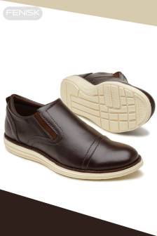 Sapato Premium Colossenses Coffee - Ref 3010