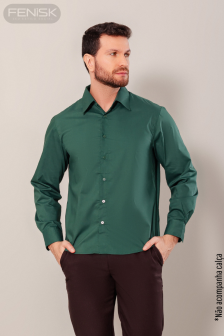 Manga Longa Linha Premium Verde Militar