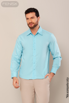 Manga Longa Linha Premium Azul Tiffany