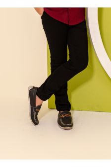 Esporte Fino em Brim Infantil-Preto-4