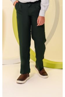 Calça Oxford Infantil-Verde Militar-4