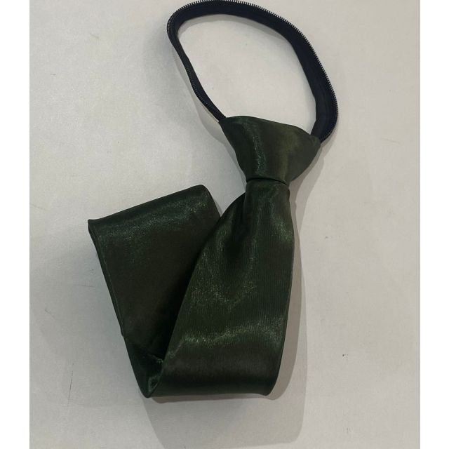 Gravata Infantil-Verde Musgo