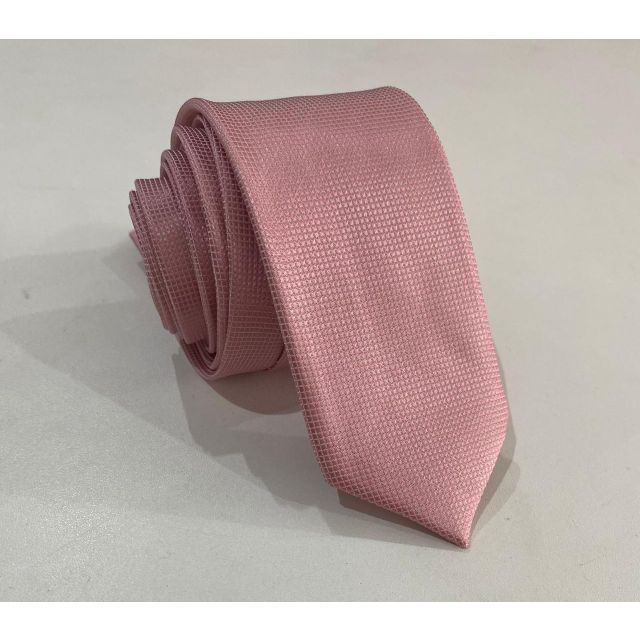 Gravata Semi Slim-Rosa 